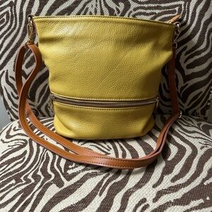 Valentina  Leather Shoulder Bag